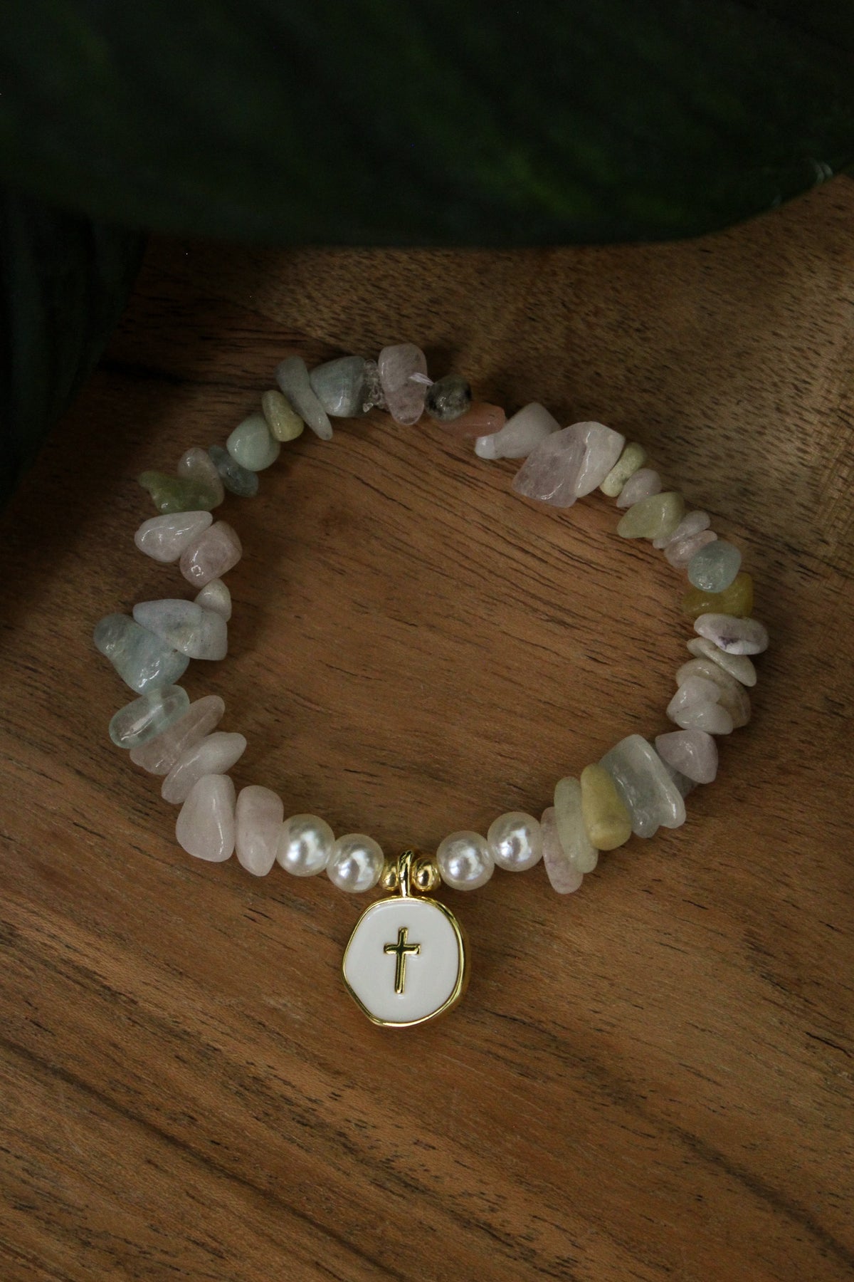 Cross Charm Bracelet
